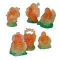 Set of 6 Laughing Buddha