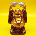 Wealth Buddha w/two Ingots