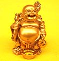 Golden Wealth Buddha