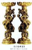 Great Dragon Candle Holder for Temple