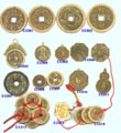 Ching Coin, Buddha Coin, Bagua Coin, Three Coin, 9 Coins hanging