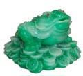 Imitation Jade Money Frog